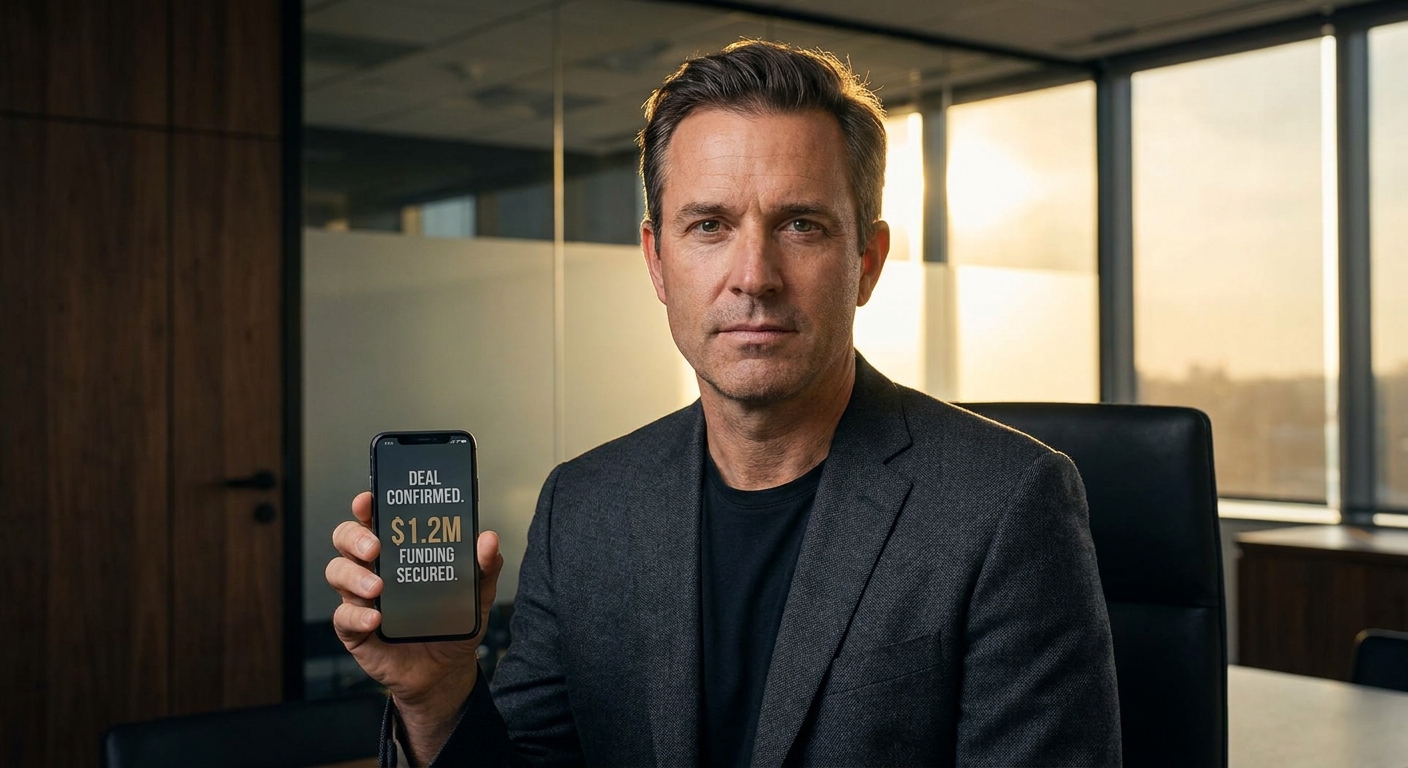 Sales owner closing deal via SMS
